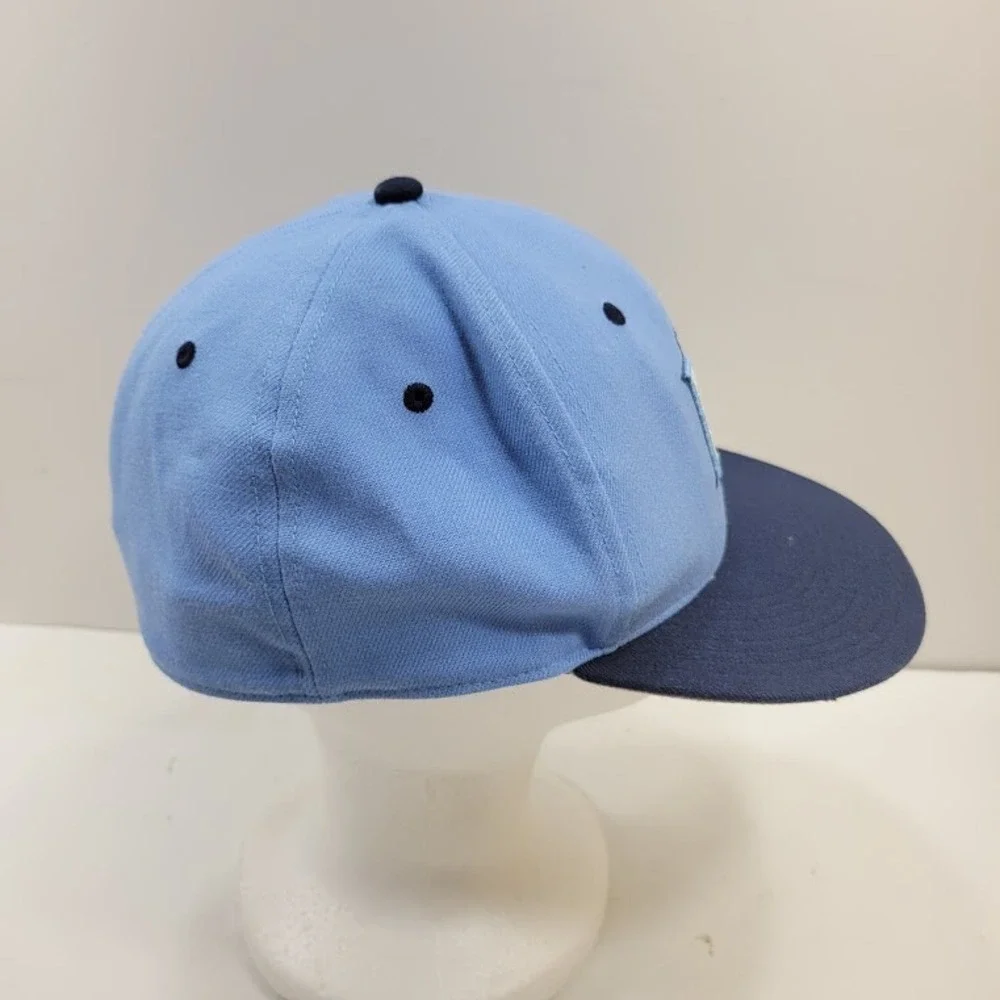 Adidas National League Baseball Cap Hat Adult Embroidered Logo Fitted Blue